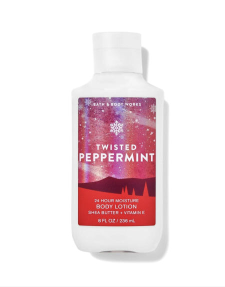 Bath & Body Works Twisted Peppermint Body and Hand Lotion 